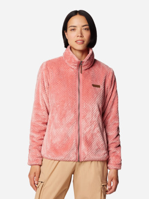 Bluza damska rozpinana streetwear Columbia Fire Side II Sherpa FZ 1819791629 M Różowa (195981016802). Bluzy damskie streetwear