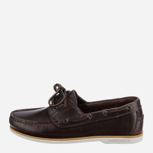 Buty żeglarskie damskie skórzane Lumberjack Navigator SW07804-001B03CI004 36 23 cm Bordowe (8050990313019). Mokasyny damskie