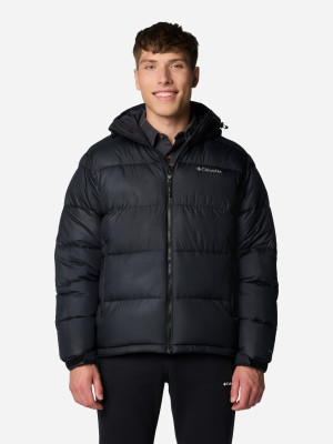 Kurtka zimowa męska sportowa Columbia Pike Lake II Hooded Jacket 2050931012 XXL Czarna (195981658583). Kurtki zimowe męskie