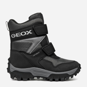 Kozaki chłopięce Geox J Himalaya Boy B Abx J46FRE0FU50C9211 32 Czarny/Szary (8056206905771). Kozaki i śniegowce chłopięce