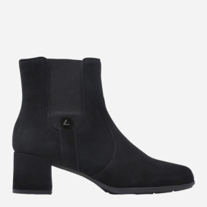 Botki damskie zamszowe Geox D16CBA00021-C9999 40 Czarne (8050036225566). Botki damskie