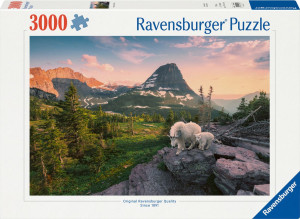 Puzzle Ravensburger Górski krajobraz 43 x 30 cm 3000 elementów (4005555008095). Puzzle i układanki