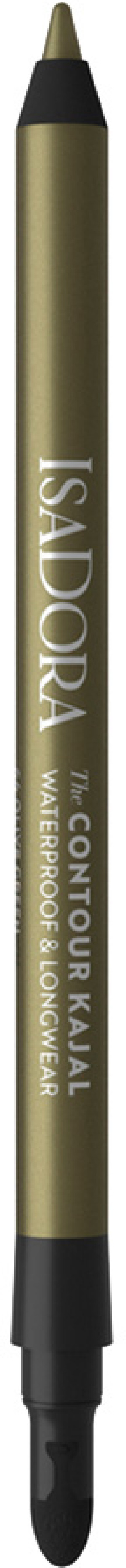 Kredka do oczu IsaDora Contour Kajal 64 Olive Green 1.2 g (7333352078780). Konturówki i kredki do oczu