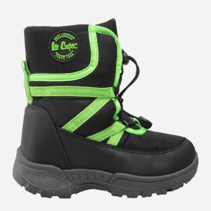 Śniegowce chłopięce ocieplane Lee Cooper LCJ-22-44-1366K 33 Czarne (5904292123278). Kozaki i śniegowce chłopięce