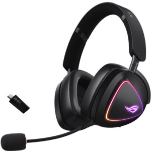 Słuchawki ASUS ROG Delta II Black (90YH03W0-BHUA00). Słuchawki