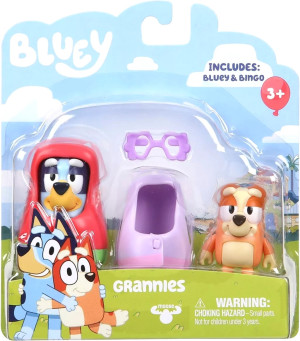 Zestaw figurek Bluey Babcie 2 szt (0630996130414). Figurki superbohaterów