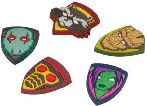 Przypinki do butów Crocs Jibbitz Guardians Of The Galaxy 10011468 5 szt Wielokolorowe (0196265356775). Akcesoria do butów