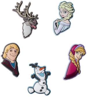 Przypinki do butów Crocs Jibbitz Frozen Caracter 10013626 5 szt Wielokolorowe (0196265717590). Akcesoria do butów
