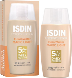 Krem przeciwsłoneczny Isdin Fotoprotector Fusion Water Spf50 tonujący Magic Light 50 ml (8429420231504). Kremy przeciwsłoneczne