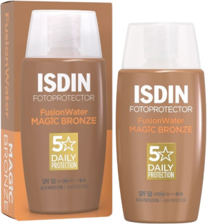 Krem przeciwsłoneczny Isdin Fotoprotector Fusion Water Spf50 tonujący Bronze 50 ml (8429420231542). Kremy przeciwsłoneczne