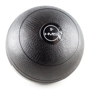 Piłka do ćwiczeń HMS Slam Ball 5 kg Czarna (5907695502404). Piłki do ćwiczeń