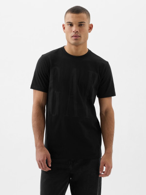Koszulka męska bawełniana GAP 866774-00 XL Czarna (1200132694606). T-shirty męskie