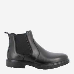 Sztyblety męskie skórzane Igi&Co 6602300 44 28 cm Czarne (6602300440407). Buty męskie za kostkę