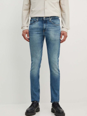 Jeansy slim fit męskie Calvin Klein Jeans J30J325734-1BJ 30/32 Niebieskie (8720639079018). Jeansy męskie