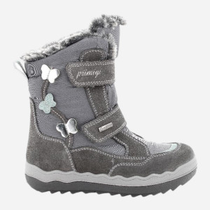 Kozaki dziecięce dla dziewczynki Gore-Tex Primigi 6880311 28 Szare (8050165471537). Kozaki i śniegowce dziewczęce