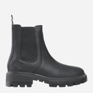 Sztyblety damskie skórzane Timberland Cortina Valley TB0A5ND70151 37.5 (6.5US) 23.5 cm Czarne (196247147339). Buty za kostkę damskie