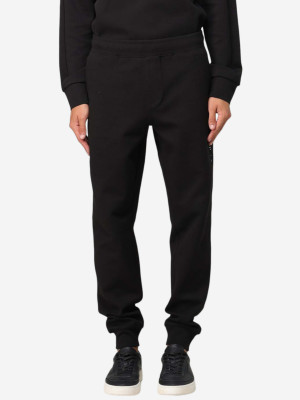Spodnie dresowe męskie Calvin Klein K10K113097-BEH XL Czarne (8720109931259). Spodnie sportowe męskie