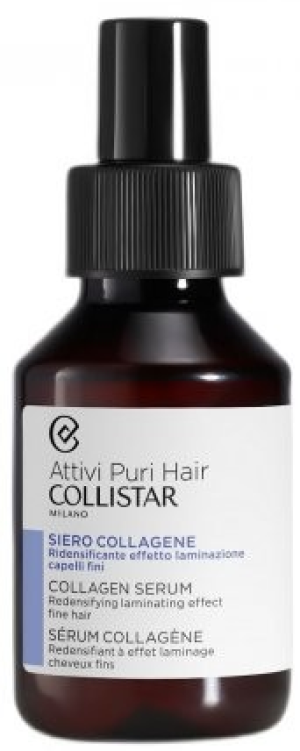 Serum do włosów Collistar Attivi Puri Kollagen zagęszczające w sprayu z kolagenem 100 ml (8015150297295). Serum do włosów