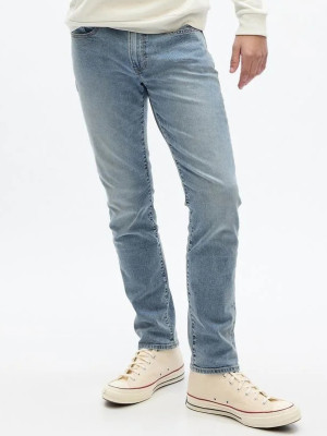 Jeansy regular fit męskie GAP 831333-00 W32L32 Niebieskie (1200131894489). Jeansy męskie