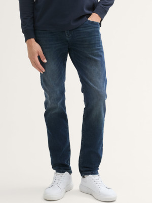Jeansy regular fit męskie Tom Tailor 1043795 31-32 Niebieskie (4068127322418). Jeansy męskie