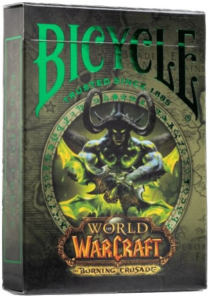 Karty do gry Bicycle World of Warcraft Burning Crusade 56 kart (00738540942). Karty do gry