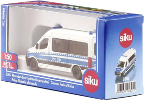 Samochód policyjny Siku Super Mercedes-Benz Sprinter 1:50 (4006874023059). Autka i pojazdy zabawkowe