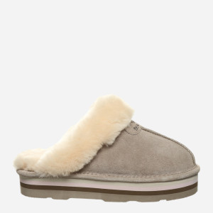 Chodaki damskie ocieplane Bearpaw Retro Loki 2487W-276 37 (4UK/6US) 23 cm Szare (889918696242). Chodaki damskie