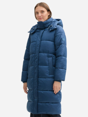 Kurtka zimowa długa damska Tom Tailor 1042917 XS Niebieska (4068127234421). Kurtki zimowe damskie