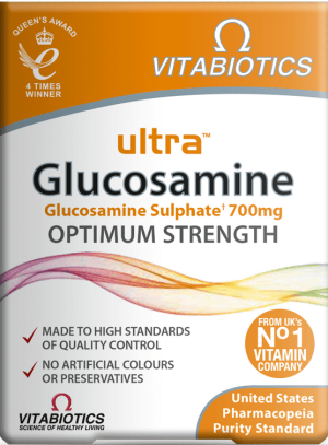 Suplement diety Vitabiotics Ultra Glucosamine 700 mg glukozamina 60 tabletek (5021265245055). Naturalne suplementy diety i ekstrakty