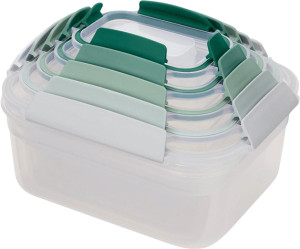 Zestaw pojemników Joseph Joseph Nest Lock Sage 5 szt (5028420004281). Pojemniki na żywność