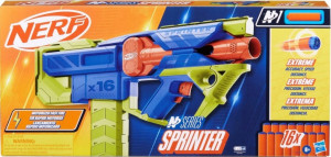 Blaster Hasbro Nerf N Series Sprinter + strzały F8625 (5010996260765). Bronie dla dzieci