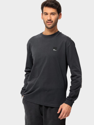 Longsleeve męski Jack Wolfskin Weinmeister L/S 1809371-6502 XL Czarny (4064993864670). Koszulki longsleeve męskie