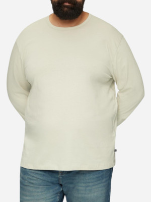 Lonsleeve męski s.Oliver 10.3.16.12.130.2159197-8065 5XL Beżowy (4099976487669). Koszulki longsleeve męskie