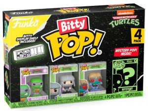 Zestaw figurek-niespodzianek Funko Bitty Pop Turtles Teenage Mutant Ninja Donatello 2.2 cm 4 szt (889698715089). Figurki superbohaterów