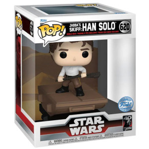 Figurka Funko POP Deluxe Star Wars Jabba Skiff Han Solo 16 cm (889698739405). Figurki superbohaterów