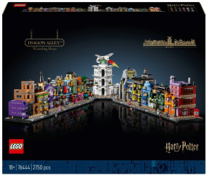 Zestaw klocków LEGO Harry Potter Magiczne sklepy na Ulicy Pokątnej 2750 elementów (76444). Klocki