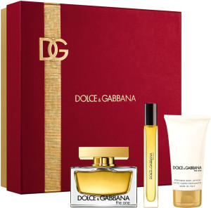 Zestaw damski Dolce&Gabbana The One Woda perfumowana 75 ml + 10 ml + Lotion do ciała 50 ml (8054754400748). Perfumy damskie