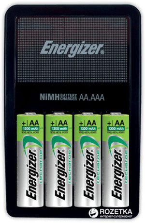Ładowarka AA/AAA Energizer Maxi Charger + 4 AA 2000 mAh (E300321200). Ładowarki do akumulatorów