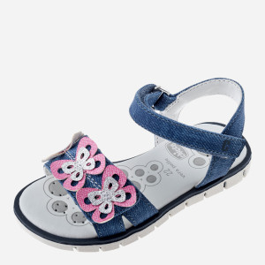 Sandały dziecięce dla dziewczynki Chicco 01067096000000-800 30 Niebieskie (8051182298015). Sandały dziewczęce