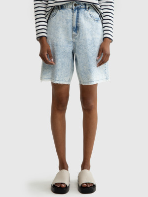 Spodenki damskie jeansowe Big Star DAKOTA-112 W26 Niebieskie (5900714529581). Spodenki damskie