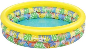 Basenik dmuchany Bestway Floral Paradise 168 x 38 cm B51203 (6941607325544). Baseny ogrodowe