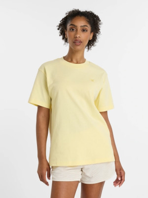 T-shirt damski bawełniany New Balance Athletics WT41501 M Żółty (197967347788). T-shirty damskie