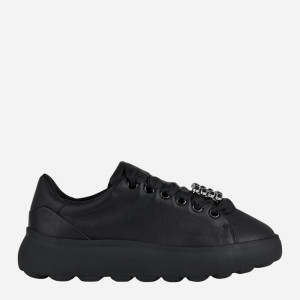 Sneakersy damskie do kostki Geox D35TCA00085-C9999 37 24 cm Czarne (8056206114531). Buty sportowe damskie