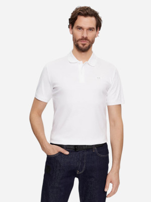 Koszulka polo męska slim fit Calvin Klein K10K111657-YAF L Biała (8720107792968). Koszulki polo męskie
