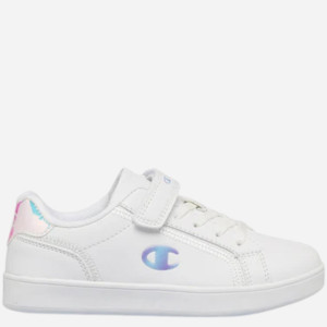 Sneakersy dziecięce dla dziewczynki na rzepy Champion Alex B PS S32863-WW003 29.5 (12C US) Białe (8058132545762). Tenisówki i trampki dziewczęce