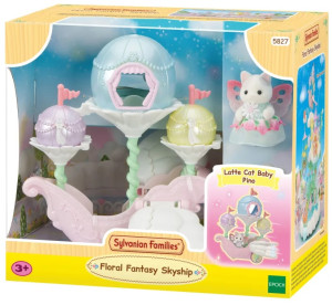 Zestaw Sylvanian Families Floral Fantasy Skyship (SLV5827). Figurki superbohaterów