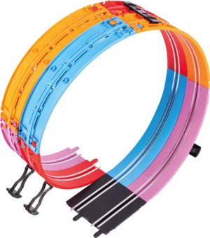 Pętla Carrera GO!!! Rainbow (71603). Tory samochodowe dla dzieci