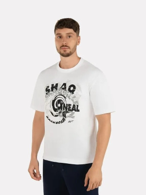Koszulka męska bawełniana Reebok Gs Hs Shaq Spiral Tee 100218841 XL Biała (1200161542343). T-shirty męskie
