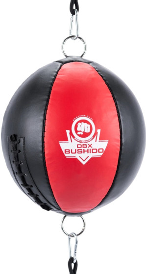 Piłka bokserska Bushido 76 cm Black/Red (5902539010053). Worki treningowe i gruszki bokserskie