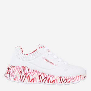 Sneakersy dziecięce dla dziewczynki Skechers 314976L-WRPK 31 Białe (195969526002). Buty sportowe i sneakersy dziewczęce